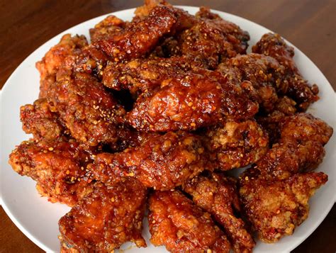 maangchi korean fried chicken